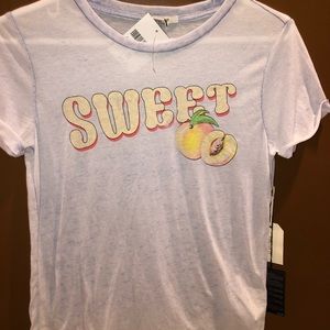 Sheer Forever 21 Peach Shirt 🍑